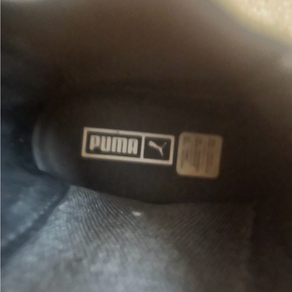 PUMA FENTY Chelsea Platform Boots Black Suede Size 7.5 - Picture 7 of 8